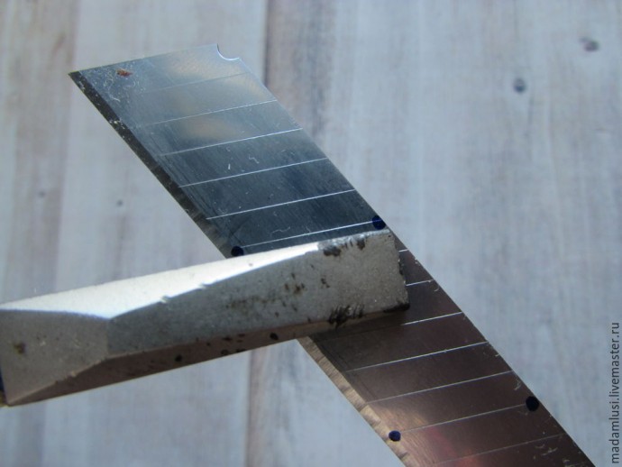 Инструмент для быстрого и точного нарезания полимерной глины