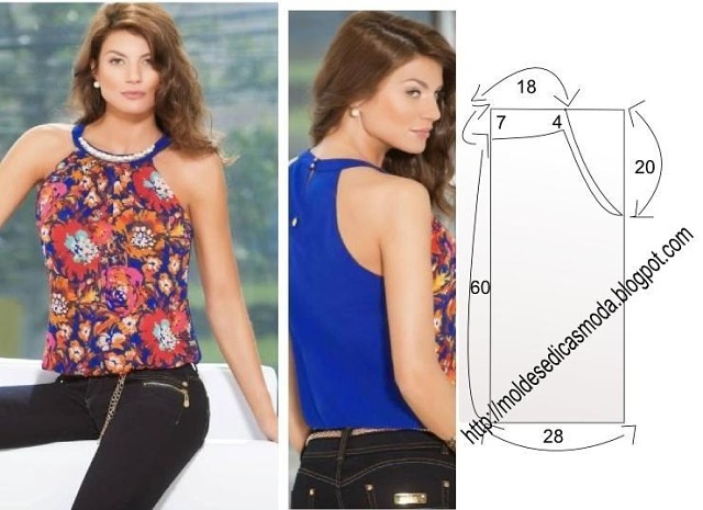 Моделирование блузок на разные случаи жизни