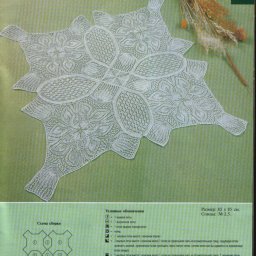 ​Необычная салфетка изумительной красоты