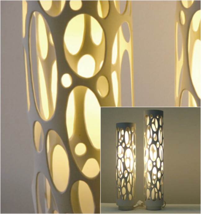 Необычные идеи: светильники из труб Необычные идеи: светильники из труб