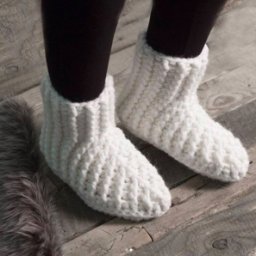 Вязаные угги