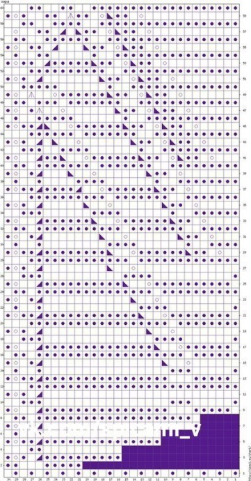 Выразительный ажур - свитер спицами