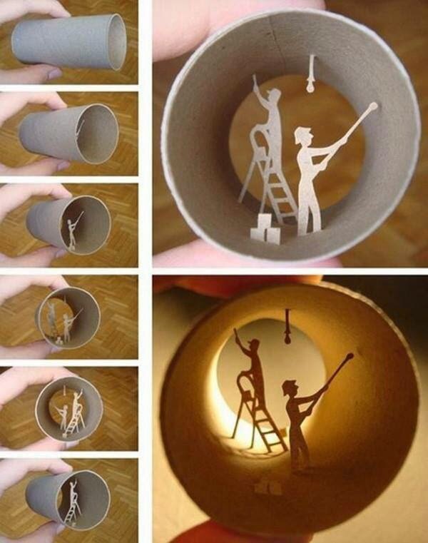 Целый мир в бумажных цилиндрах: вдохновляющие идеи