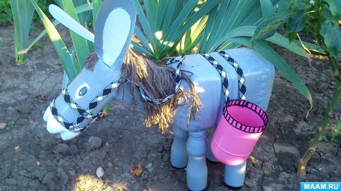 Интересные поделки из пластиковых бутылок