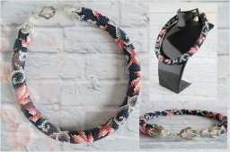 Красивый жгутик из бисера