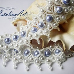 Схемы плетения для браслета или колье