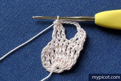 Невероятно красивая кайма крючком