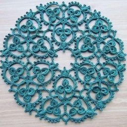 Невероятной красоты салфетка