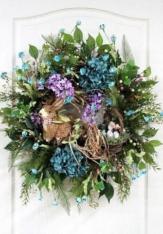 Пасхальные веночки: идеи