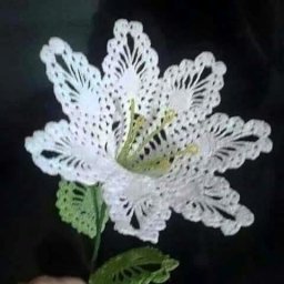 Вязаные крючком цветы