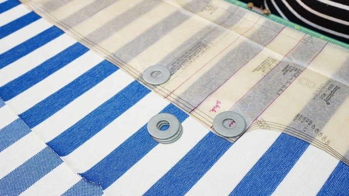 ​Как кроить из ткани в полоску, чтобы рисунок идеально совпал