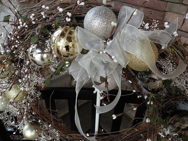 Классический рождественский венок