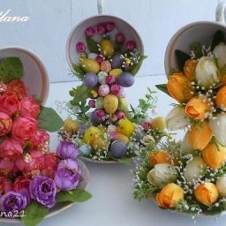 Цветочные чашечки