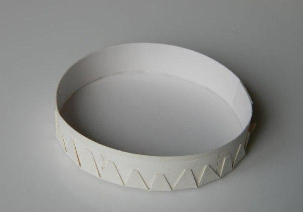 Шкатулка или корзинка из бобины от скотча