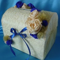 Свадебный сундук для денег