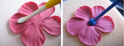 Лепим цветок
