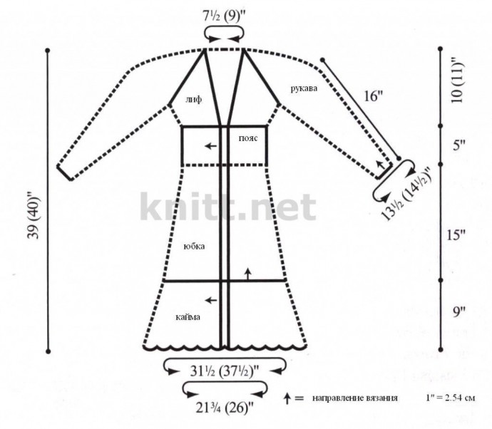 Летнее пальто с ажурными узорами