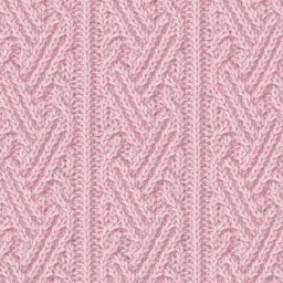 ​Нежные рельефные узоры спицами