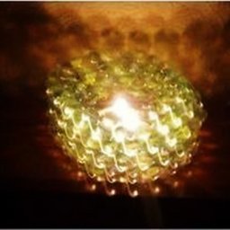 Подсвечник из CD диска