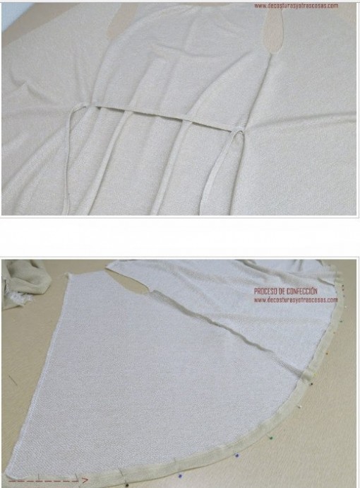 ​Пошив летящего кардигана