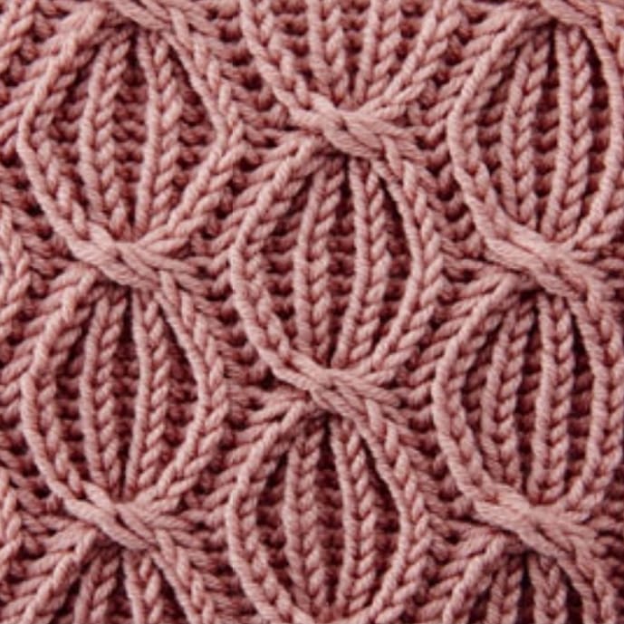 Простой и красивый узор для теплых вещей Простой и красивый узор для теплых вещей