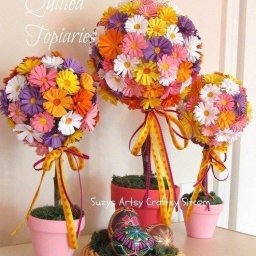 ​Ромашковые топиарии