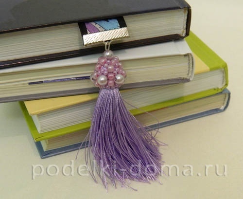 Шёлковая закладка для книг