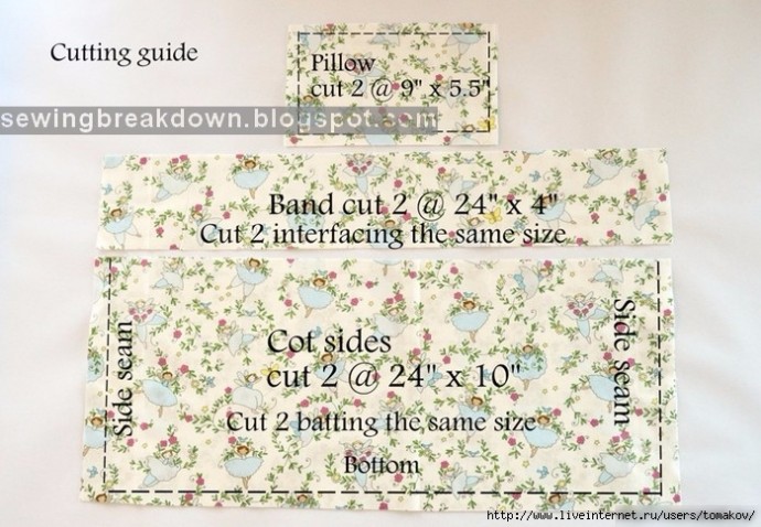 Сумка-переноска для куклы