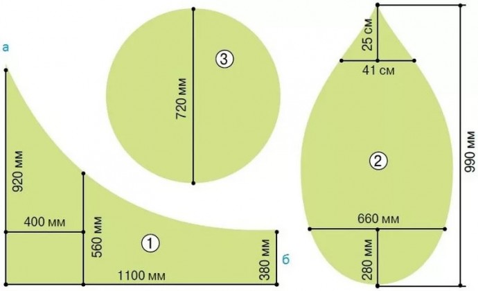 Большая подборка для моделирования кресла-мешка