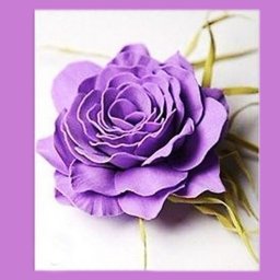 Цветок из фоамирана