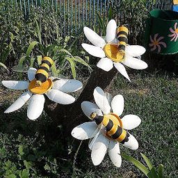 Цветы из пластиковых бутылок