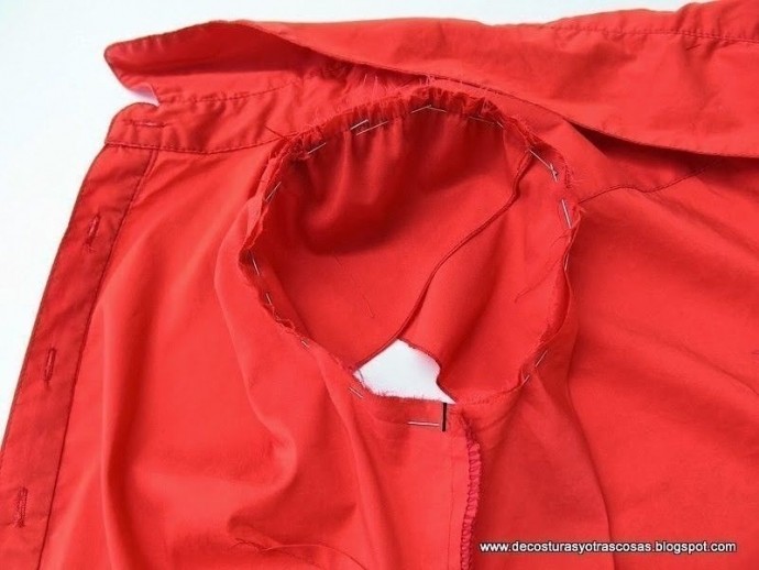 Интересный рукав для блузки или платья