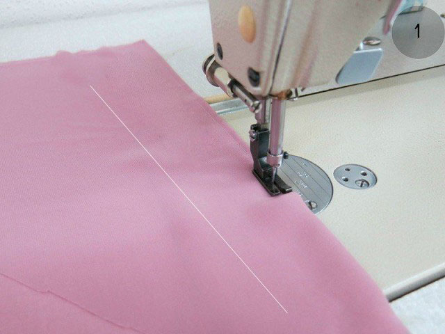 Как сделать декоративные складочки на блузке