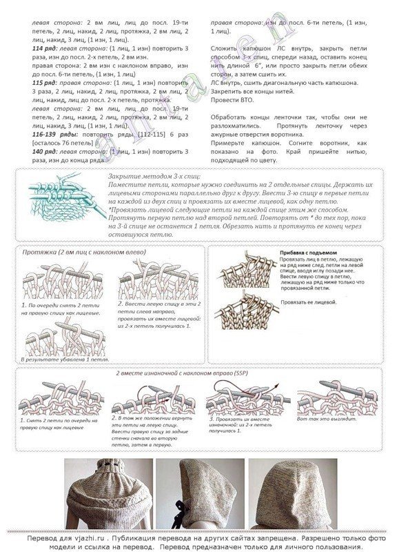 Капюшон-воротник