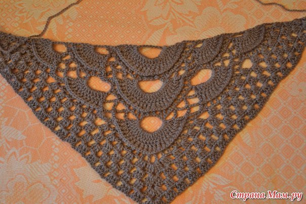 Красивая шаль на плечи
