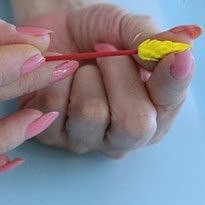 Гибискус из полимерной глины