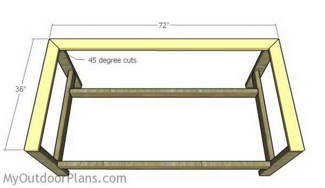 Садовая скамья-диван
