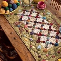Лоскутные дорожки: идеи для вдохновения
