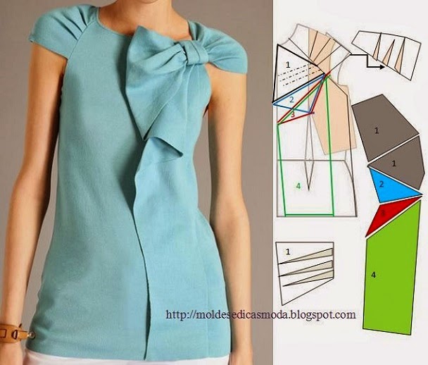 Моделируем легко и просто: платья и блузки