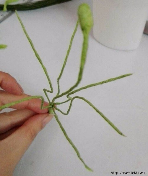 Нежная лилия в пастельных тонах