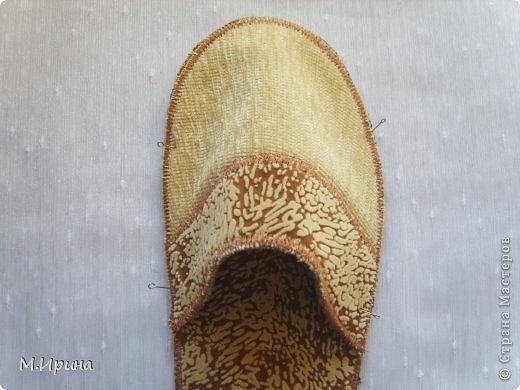 Тапочки за час: мастер-класс