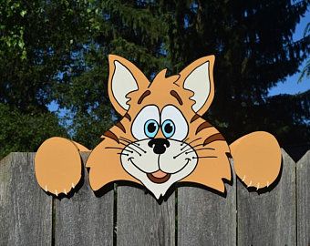 Забавные поделки из фанеры для дачного участка