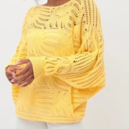 Ажурный нежный джемпер