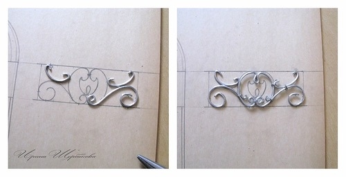 Декоративная клетка из проволоки