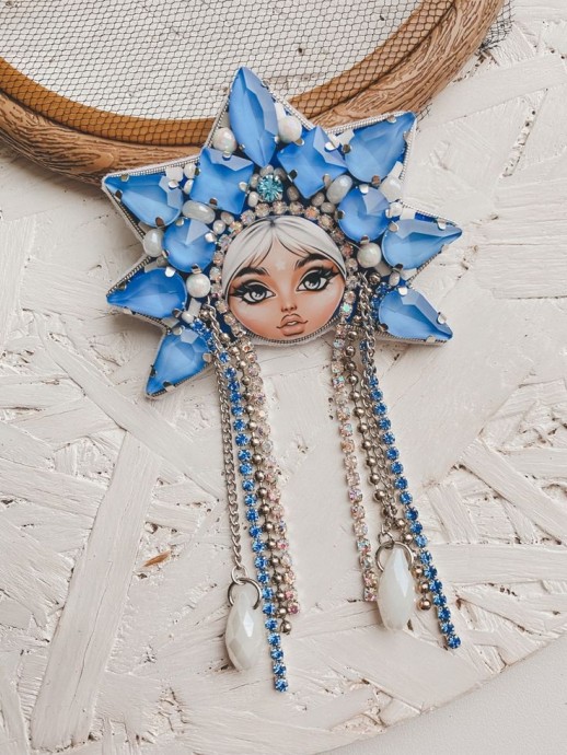 Брошки-личики