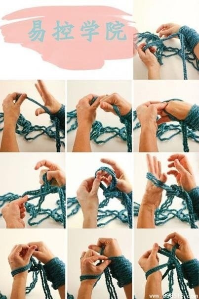 Вязание руками