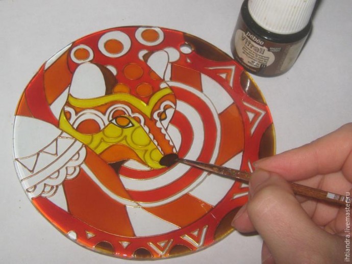 Роспись "Ловца солнца"