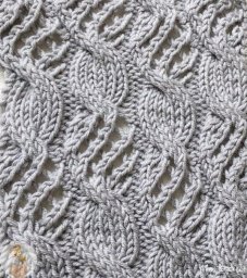 ​Изумительно красивые узоры на спицах