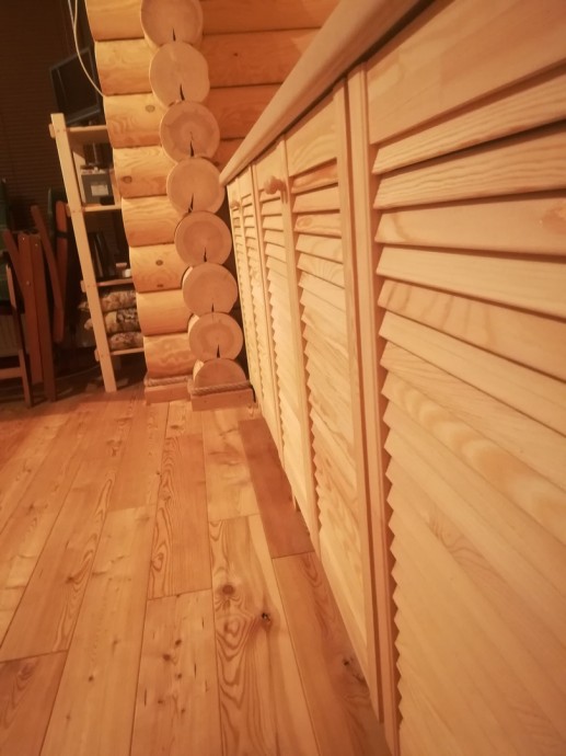 Кухонная зона в бане