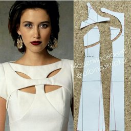 Моделирование оригинального платья